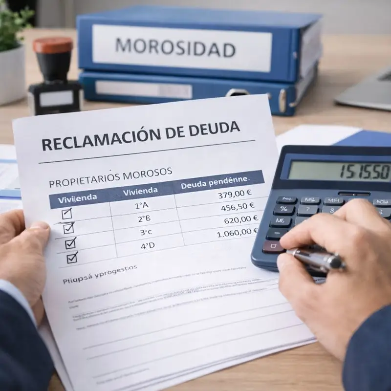 Control y reclamación de morosidad