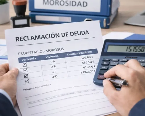 Control y reclamación de morosidad