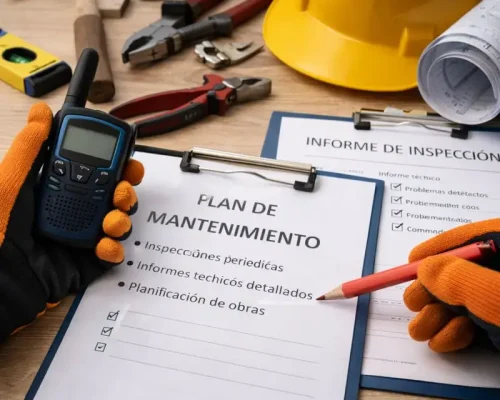 Mantenimiento preventivo y planificación de obras